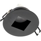 Свет-к встраив-й, ARTIN, круг 87х87х38мм монтажное отверстие 75х75мм GU5.3 Al черный 51432 9 - фото 22755486