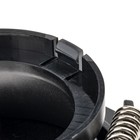 Свет-к встраив-й, ARTIN, круг 87х87х38мм монтажное отверстие 75х75мм GU5.3 Al черный 51432 9 - фото 22755494