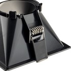 Свет-к встр-й, ARTIN, скрыт ламп квадр 94х94х52мм монтаж отв 85х85мм GU5.3 пласт чер 51438 1 9905089 - фото 16295636