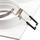 Свет-к встр-й, ARTIN, прямоуг 175х94х25мм монтажн отверст 75х150мм 2хGU5.3 Al белый 51425 1, - фото 24201519