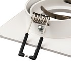 Свет-к встр-й, ARTIN, прямоуг 175х94х25мм монтажн отверст 75х150мм 2хGU5.3 Al белый 51425 1, - фото 24201520