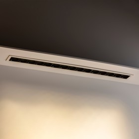 Светильник светодиодный встраиваемый Ritter ARTIN, 414×45×55 мм, LED, 30 Вт, 2400 Лм, 4200К, белый  (артикул 9905114)  большой выбор товаров оптом и в розницу по низким ценам с доставкой