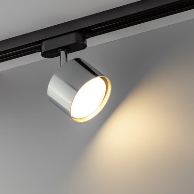Светильник трековый Ritter ARTLINE, поворотный, 85×55 мм, GX53, 230 В, 4 м², хромированный