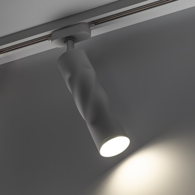 Светильник трековый Ritter ARTLINE, поворотный, 55×200 мм, GU10, 230 В, 2.6 м², белый