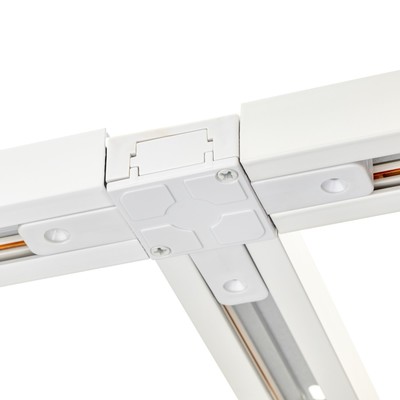 Коннектор для шинопровода, Т-образный, жёсткий, Ritter ARTLINE, белый