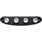 Светильник настенный накладной Duwi NUOVO 210x42x78мм 8Вт пластик 4200К IP 54 черный 8 лучей  990522 - фото 22863954