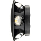 Светильник настенный накладной Duwi NUOVO 118x118x53мм 8Вт пластик 3000К IP 54 черный 6 лучей  99052 - фото 22864202