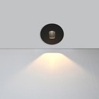 Светильник настенный встраиваемый Duwi NUOVO LED, 100х45х100мм, алюм, 3000К, IP54, черн, 1 луч,  990 - фото 7445726