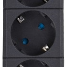Сетевой фильтр, 5 гнезд, 3м, с/з, со шторками, ПВС 3 IP0,75, 2USB, 2200Вт, 10А, черн, 32593 9905253 - фото 14229665