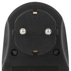 Адаптер 1 гнездо + 2 USB порта, на евро вилку, с/з, 16A, 230В, 3680Вт, IP20, черный, 27419 3 - фото 7816908