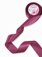 Лента атласная, 40 мм, 23±1 м, сливовая №171 - Фото 1
