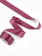 Лента атласная, 40 мм, 23±1 м, сливовая №171 - Фото 2