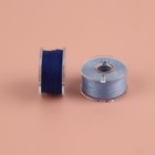 Набор шпулек с нитками, в органайзере, d = 20 мм, 10 шт, цвет синий спектр - Фото 4