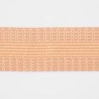 Лента для подгибания швов, термоклеевая, 25 мм, 100 см, цвет бежевый - Фото 3