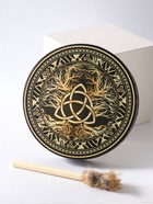 Шаманский бубен «Кельтский», музыкальный инструмент, с колотушкой, 5×25×25 см 9529131