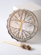 Шаманский бубен «Олень с ветвистыми рогами», музыкальный инструмент, с колотушкой, 5×25×25 см  (артикул 9529134)  большой выбор товаров оптом и в розницу по низким ценам с доставкой