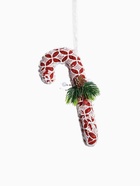 Ёлочная игрушка «Леденец » кружево шишка, 7×15 см, красно-белый - Фото 3