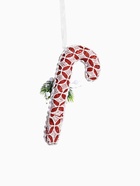 Ёлочная игрушка «Леденец » кружево шишка, 7×15 см, красно-белый - Фото 5