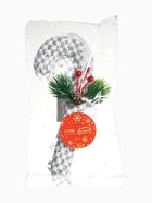 Ёлочная игрушка «Леденец » блеск, 7×15 см, белый - Фото 6