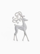 Ёлочные игрушки 2 шт. «Зимнее волшебство. Олень, ажурные рога» пластик, 5×13 см, белый - Фото 4