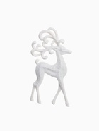 Ёлочные игрушки 2 шт. «Зимнее волшебство. Олень, ажурные рога» пластик, 5×13 см, белый - Фото 7