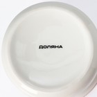 Кружка новогодняя Доляна «Ёлочка, гори!», 380 мл, фарфор, белая - Фото 4