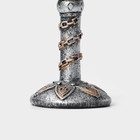 Бокал средневековый «Волк», 200 мл, нержавеющая сталь, серый - Фото 5