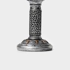 Бокал средневековый «Щит», 200 мл, нержавеющая сталь, серебристый - Фото 5