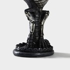 Бокал средневековый «Свирепый дракон», 200 мл, нержавеющая сталь, чёрный - Фото 4