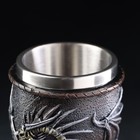 Бокал средневековый «Свирепый дракон», 200 мл, нержавеющая сталь, чёрный - Фото 5