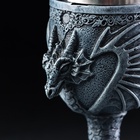 Бокал средневековый «Драконий камень», 200 мл, 7.3×19 см, нержавеющая сталь, серый - Фото 12