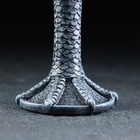 Бокал средневековый «Драконий камень», 200 мл, 7.3×19 см, нержавеющая сталь, серый - Фото 13