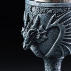 Бокал средневековый «Драконий камень», 200 мл, нержавеющая сталь, серый - Фото 4