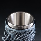 Бокал средневековый «Драконий камень», 200 мл, 7.3×19 см, нержавеющая сталь, серый - Фото 7