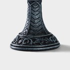 Бокал средневековый «Дракон», 200 мл, нержавеющая сталь, синий - Фото 4