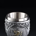 Бокал средневековый «Герб», 200 мл, нержавеющая сталь, серый - Фото 9