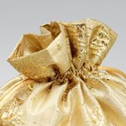 Мешочек подарочный парча «Золотые мгновения», 16 х 24 см +/- 1.5 см, Новый год - Фото 3