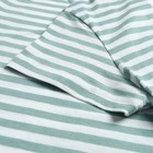 Комплект женский (футболка/шорты), цвет оливковая полоса, размер 48 - Фото 9