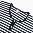 Комплект женский (футболка/шорты), цвет чёрная полоса, размер 46 - Фото 8