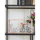 Декор для стен «Велосипед любви», 38×4,5×20 см - фото 303331431