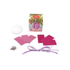 Набор для творчества «Ёлочная игрушка своими руками: Медальон» розовый, EVA - Фото 4