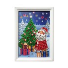 Набор для творчества. Рисунок с пайетками «Дед Мороз» - фото 22812894