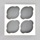 Коробка для 4 капкейков с окном, кондитерская новогодняя упаковка «С Новым годом», 16×16×10 см - Фото 5