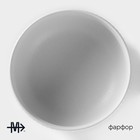 Миска Magistro Line, 1.3 л, d=17.5 см, фарфор, белая - Фото 2