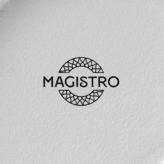 Миска фарфоровая Magistro Line, 1,3 л, d=17,5 см, цвет белый - фото 1909293700