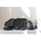 Миска Magistro Line, 1.3 л, d=17.5 см, фарфор, чёрная - Фото 8