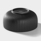 Миска Magistro Line, 1.3 л, d=17.5 см, фарфор, чёрная - Фото 3