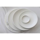 Тарелка фарфоровая Magistro Line, d=25,5 см, цвет белый - Фото 7