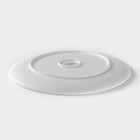 Тарелка фарфоровая Magistro Line, d=20,5 см, цвет белый - Фото 3