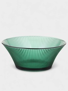 Набор посуды «Вино Верде», 5 предметов: 2 стакана 330 мл, 2 тарелки 280 мл, салатник 1.6 л, стекло, зелёные - Фото 4